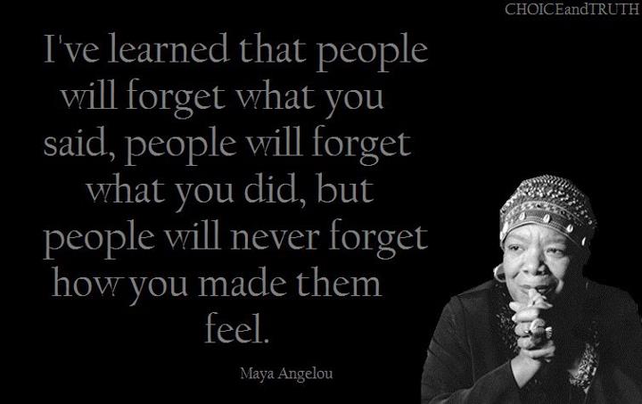Maya Angelou quote